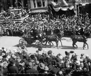 Admiral Dewey and Mayor Van Wyck, Dewey Land Parade